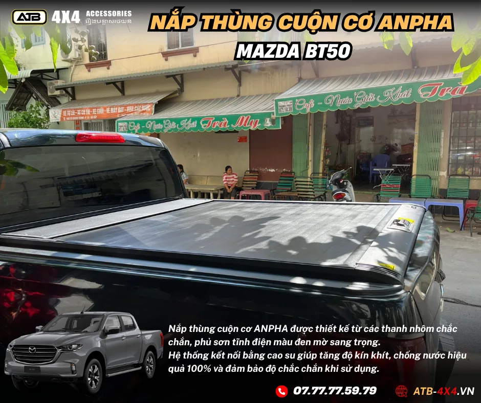 Nắp Cuộn Cơ Anpha Mazda BT50 Phụ Kiện Bán Tải Cao Cấp, Dễ Dàng Lắp Đặt, Bền Bỉ Với Thời Gian