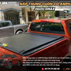 Nắp Cuộn Cơ Anpha Isuzu Dmax Phụ Kiện Bán Tải Cao Cấp, Dễ Dàng Lắp Đặt, Bền Bỉ Với Thời Gian